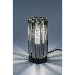 Rabalux Veness lampa stołowa 1x40 W czarna-przydymiona 74206