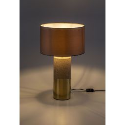 Rabalux Yelda lampa stołowa 1x40 W złota-brązowa 74219