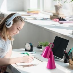 Rabalux Rabal lampa biurkowa 1x4 W różowa 74224