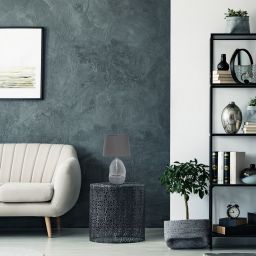 Rabalux Apolonia lampa stołowa 1x40 W przezroczysta-popielata 74228