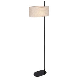 Rabalux Narmin lampa stojąca 1x40 W czarna-beżowa 74240