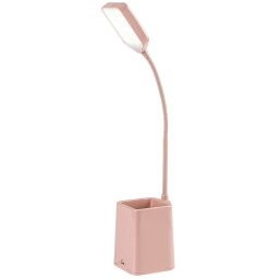Rabalux Arvid lampa biurkowa 1x6 W biała-różowa 74245