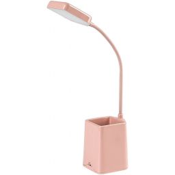 Rabalux Arvid lampa biurkowa 1x6 W biała-różowa 74245