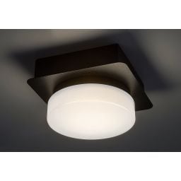 Rabalux Attichus lampa podsufitowa 1x5W LED czarny mat/biały 75001