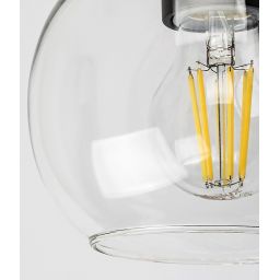 Rabalux Tirina kinkiet 1x15W czarny mat 75005