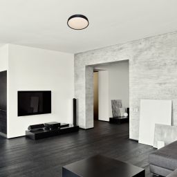 Rabalux Larcia plafon 1x19W LED czarny/biały 75011