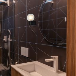 Rabalux Colzar kinkiet 1x3,5 W czarny-przezroczysty 75021