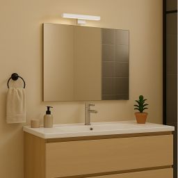 Rabalux Oliro kinkiet 1x4 W biały-chrom 75047