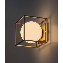 Rabalux Modane kinkiet zewnętrzny 1x20 W złoty 75070