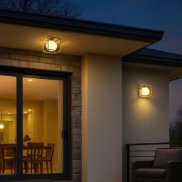 Rabalux Modane kinkiet zewnętrzny 1x20 W złoty 75070