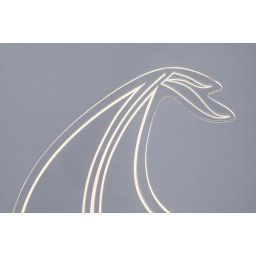 Rabalux Akali lampa stołowa 1x2w LED przezroczysty/drewno 76001