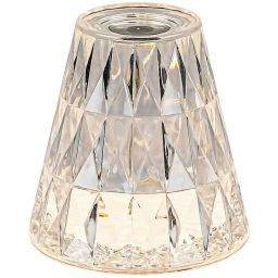 Rabalux Siggy lampa stołowa 1x2W przezroczysta 76004