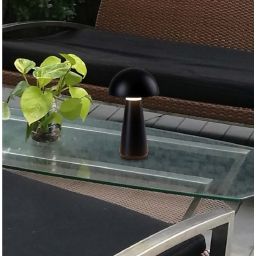 Rabalux Ishtar lampa stołowa 1x3W LED czarny mat 76007