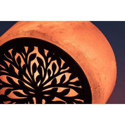 Rabalux Igdrasil lampa stołowa 1x15W pomarańczowa 76009