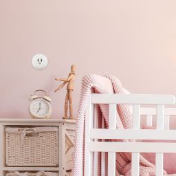 Rabalux Dembo lampka nocna do gniazdka 1x13,9 W biała 76012