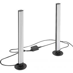 Rabalux Paco lampa stojąca 2x5W czarny 76014