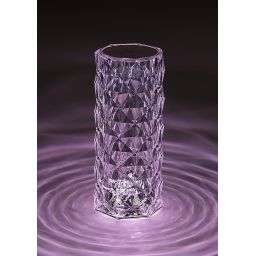 Rabalux Siggy lampa stołowa 1x1,5W przezroczysty 76015