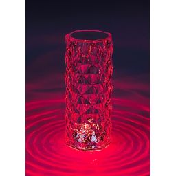 Rabalux Siggy lampa stołowa 1x1,5W przezroczysty 76015