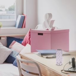 Rabalux Siggy lampa stołowa 1x1,5W przezroczysty 76015