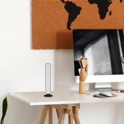 Rabalux Parker lampa stołowa 1x3W LED czarny/biały 76016