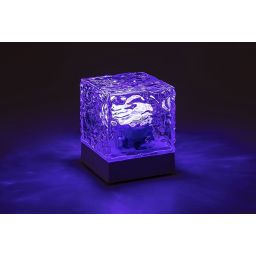 Rabalux Cubiko lampa stołowa 1x1 W przezroczysta 76022