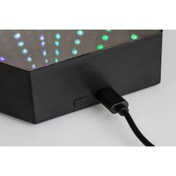 Rabalux Jocker lampa stołowa 1x1 W czarna 76023