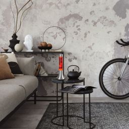 Rabalux Poppilol lampa stołowa 1x25 W przezroczysta-srebrna-żółta-czerwona 76025