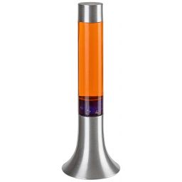 Rabalux Poppilol lampa stołowa 1x25 W przezroczysta-fioletowa-srebrna-pomarańczowa 76026