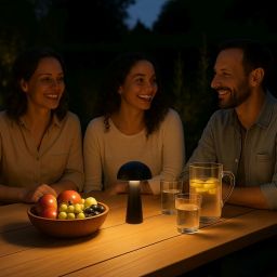 Rabalux Mireo lampka nocna 1x2 W czarna 76036