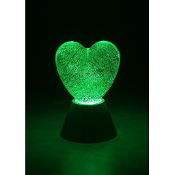 Rabalux Sparkly lampa stołowa 1x0,8 W biała 76040