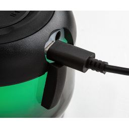 Rabalux Radelia lampa stołowa 1x3 W czarna-przezroczysta 76110