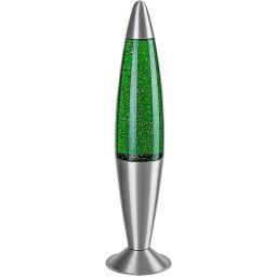 Rabalux Glitter2 lampa stołowa 1x25 W przezroczysta-zielona-srebrna 76113