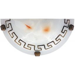 Rabalux Etrusco kinkiet 1x60 W biały alabastrowy 7647