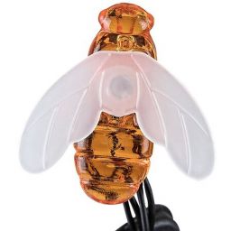 Rabalux Bobus girlanda zewnętrzna 20x0,6W solarna z czujnikiem ruchu czarny/biały/bursztynowy 77002