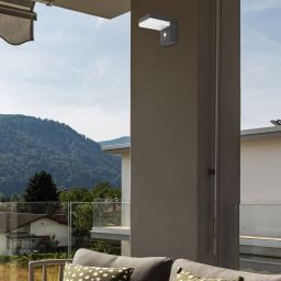 Rabalux Zrebar kinkiet solarny 1x6 W czarny 77009