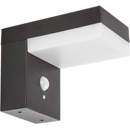 Rabalux Zrebar kinkiet solarny 1x6 W czarny 77009