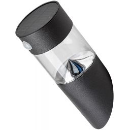 Rabalux Kapuas kinkiet solarny 1x1,5 W czarny 77015