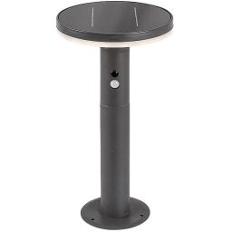 Rabalux Alaska lampa stojąca zewnętrzna 1x10W solarna z czujnikiem ruchu antracyt 77018