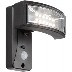 Rabalux Alaska kinkiet solarny 1x2,4 W czarny 77019