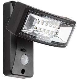 Rabalux Alaska kinkiet solarny 1x2,4 W czarny 77019