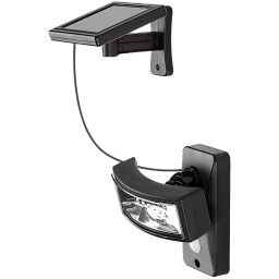 Rabalux Alaska kinkiet solarny 1x2,4 W czarny 77019