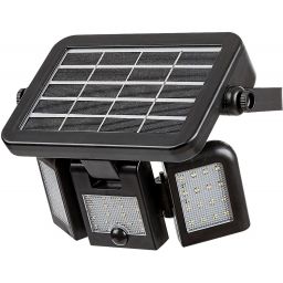 Rabalux Lihull kinkiet solarny 3x9,6 W czarny 77020