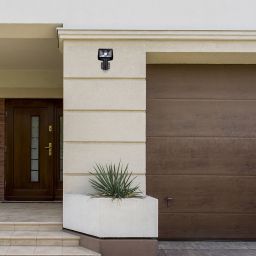 Rabalux Dojran kinkiet solarny 1x5 W czarny 77021