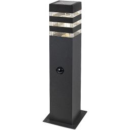 Rabalux Ankara lampa stojąca zewnętrzna 1x12W z czujnikiem ruchu antracyt 77026