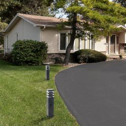 Rabalux Ankara lampa stojąca zewnętrzna 1x12W z czujnikiem ruchu antracyt 77026