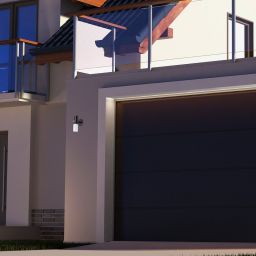 Rabalux Lutto kinkiet solarny 1x1 W czarny 77030