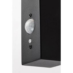 Rabalux Geleen kinkiet solarny 1x4 W czarny 77044