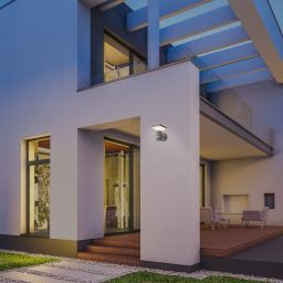 Rabalux Geleen kinkiet solarny 1x4 W czarny 77044