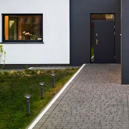 Rabalux Geleen lampa solarna stojąca 1x4 W czarny 77045