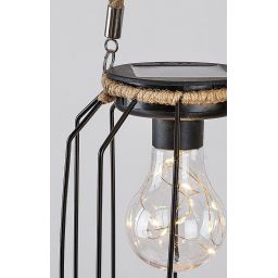 Rabalux Sluis lampa solarna wisząca 1x0,2 W czarny 77046